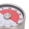 Visual Timer Multifunctional Retro Round Mechanical Visual Timer for Kitchen
