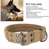 Military Dog Collar Adjustable Nylon Training Dog Collar with Heavy