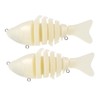Sosoport 2pcs Knobby Simulation Fishing Lures Blank Artificial Baits for