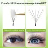 Extensiones De Pestañas Nagaraku U 5d, Pestañas 5d W Forma