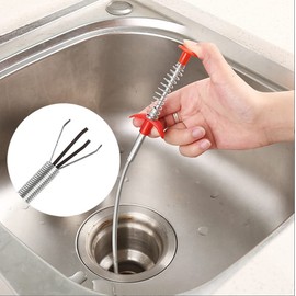 NatureMan Flexible Reacher with 4 Claws, Retractable Clean Claw Waste Water Drainage Artefact for Waste Water Kitchen Toilet Bathroom Sink (35.5 inch)