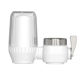 Supvox Filtro de agua para grifo, núcleo de filtración de carbón activo, sistema de filtración de agua para grifo, ablandador de agua dura, filtro de agua universal para grifo de cocina y baño