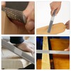 Litoexpe 4 Way Wood Rasp File, 8 Inch Premium Grade