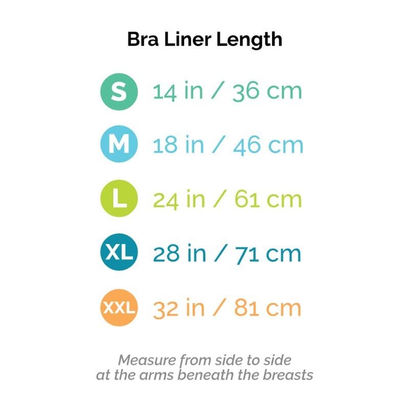 3 x 100% Cotton Bra Liner - Held in Place