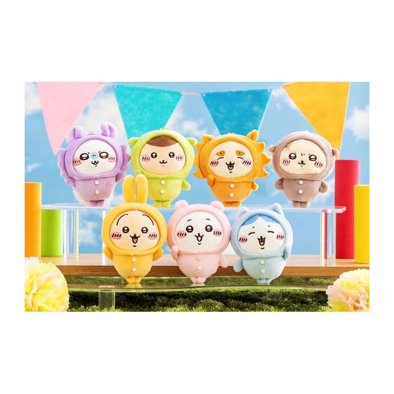 Chiikawa Pajama Party Napuchi Mini Mascot Plush Momonga