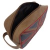 Mala Leather Mens Washbag Union Jack Design
