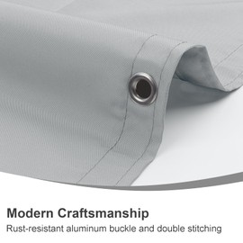 LOVE STORY Balcony Privacy Screen 80x400cm - Waterproof Balcony Railing Cover(PES),Dividing and Protective Screens for Balconies,UV Protection for Apartment Railings,Outdoor Garden,Grey