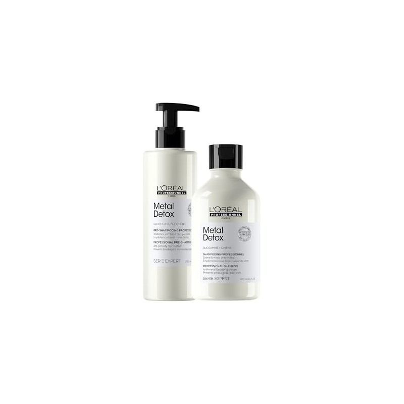 L'Oréal Professionnel Metal Detox Kit Pre-Shampoo+Shampoo