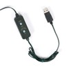 Roman Lights Superbright LED USB 500L Multi 42 ft, Green