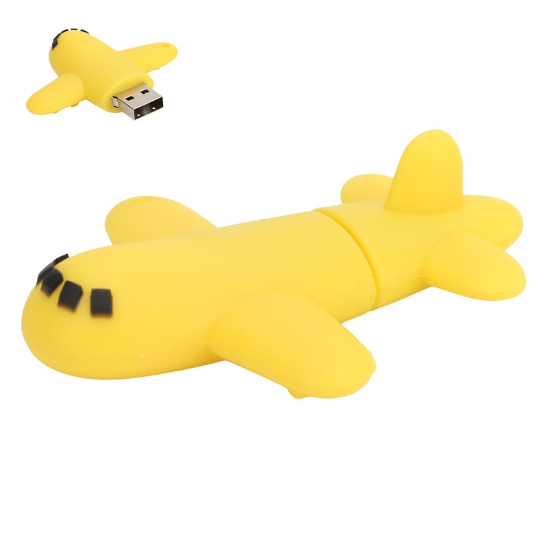 Memory Stick USB 2.0 Port U Disk Cartoon Airplane Plugin