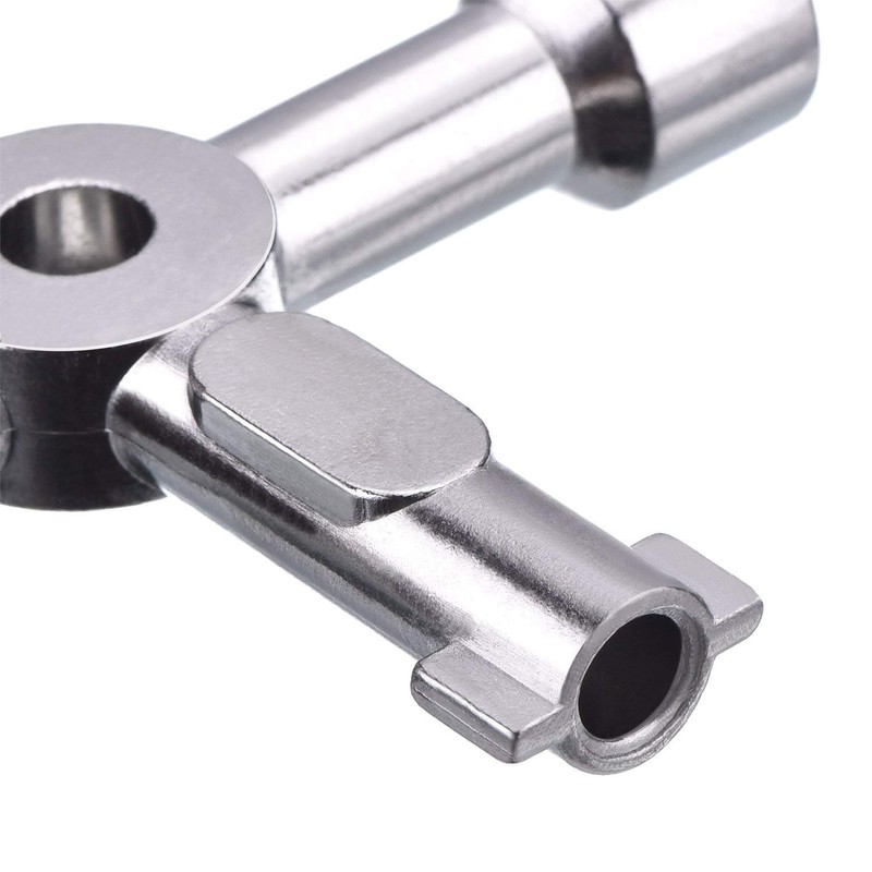 AKORD 2 Pack Electric Cabinet Keys Gas Meter Keys Utility