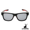 Captain Stag CS-009-1-EH-72 Men's Sunglasses with Sunglasses Case, Plastic Frame,