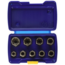 IRWIN Bolt Extractor Set, Metric, 9-Piece (54019)