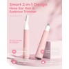 VG VOGCREST Nose Hair Trimmer for Women: Rechargeable 2 in