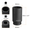 HARFINGTON 12-Point Deep Impact Socket 1/2 Inch Drive 31mm Metric