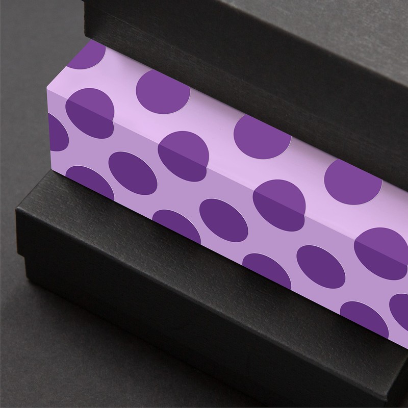 1500 PCS Purple Round Color Coding Circle Dots Inventory Stickers