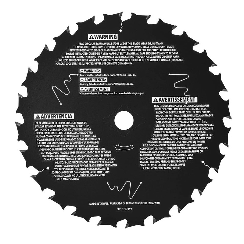 FLEX 7-1/4-Inch 24T Carbide Rough Cut Wood Circular Saw Blade