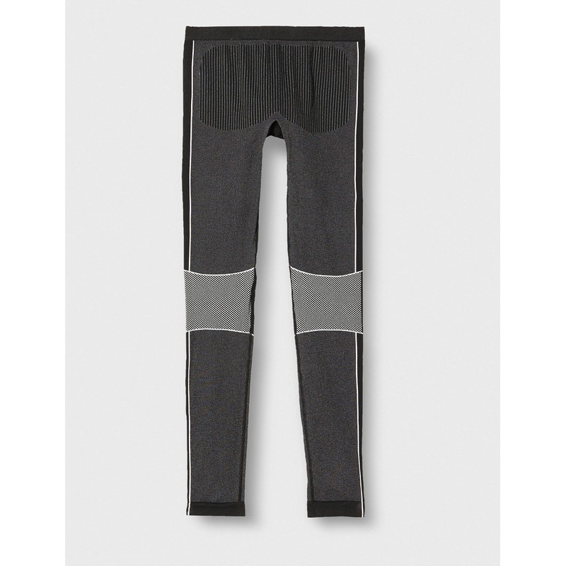 CMP - Pantaloni lunghi senza cuciture da uomo, Nero, M/L