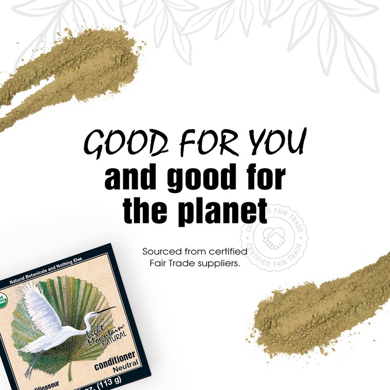 Light Mountain Henna Hair Color & Conditioner - Neutral Hair