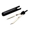 Airgoesin ECG EKG EMI Black Calipers Ruler Drafting Electrocardiogram Divider