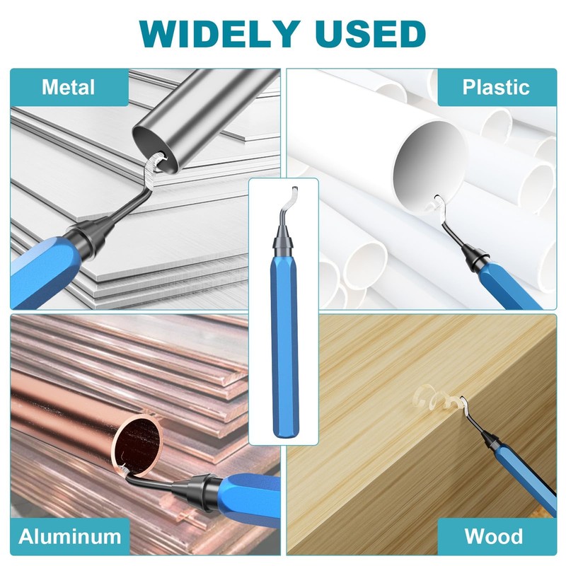 NEUTYPECHIC Pack of 11 Deburring Tool 3D Printing 3 Blade