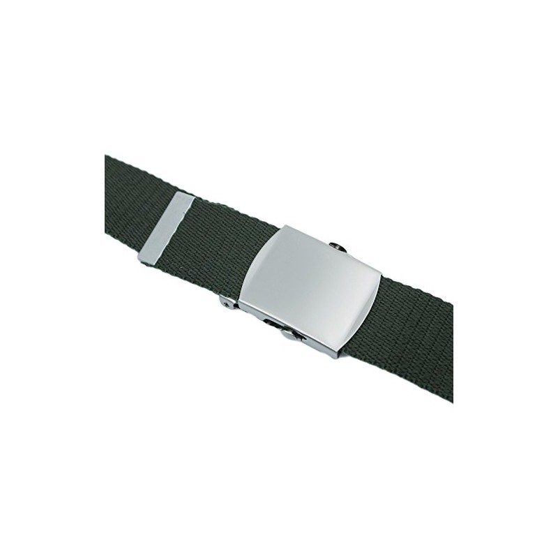 YEHMAN Unisex Canvas Belt Military Design, Adjustable Length 120 cm,