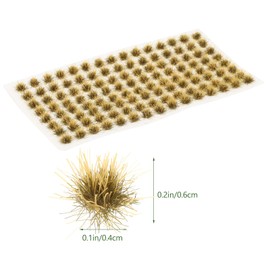 Yardenfun 1 Box Miniature Grass Scale Train Accessories Epoxy Sculpt Battle Systems Diorama Supplies Grass Models Green Grass Fake Dirt Terrains Model Kit Woodland Miniature Modeling Foam