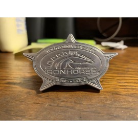 IRONHORSE 10th ANNIVERSARY BILLET COLLECTABLE BUSINESS CARD HOLDER
