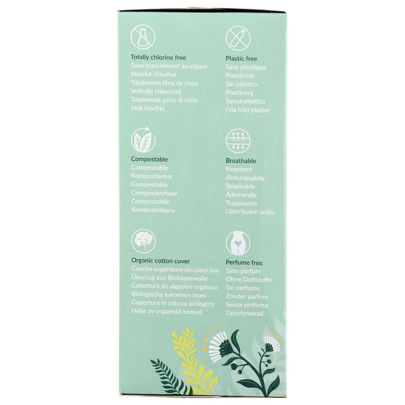 Natracare Organic Curved Panty Liners 30 pcs