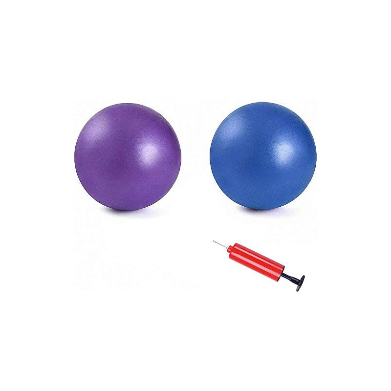 2-Pack Mini Pilates Exercise Balls for Yoga and Fitness