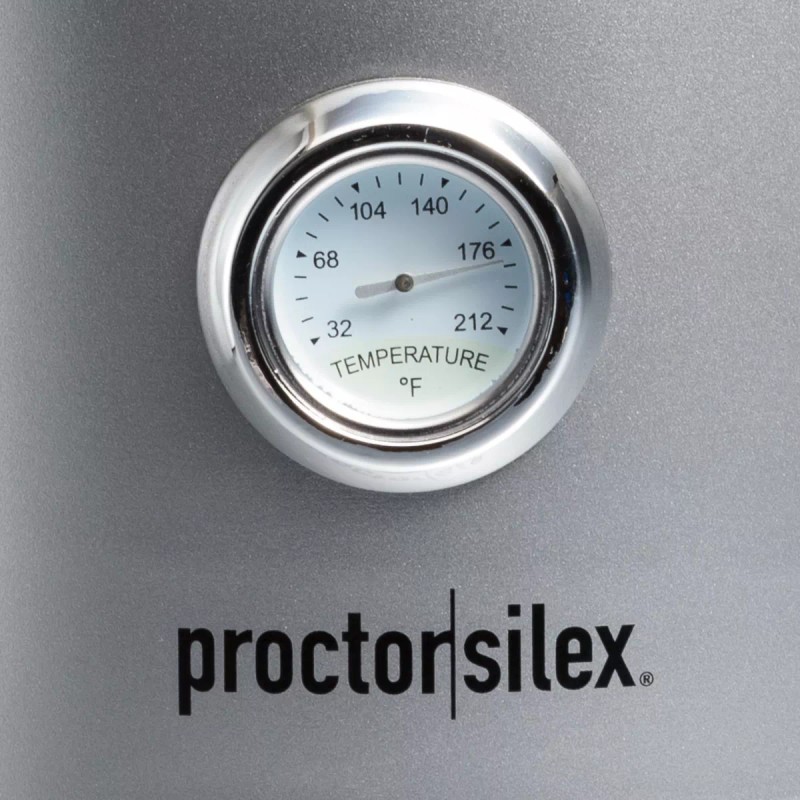 Proctor Silex Hervidor Electrico Retro Proctor Silex 1.7 Reloj Temperatura