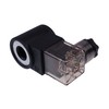 YLQASOON 12V Solenoid Valve Coil with 3 Prong DIN Connector