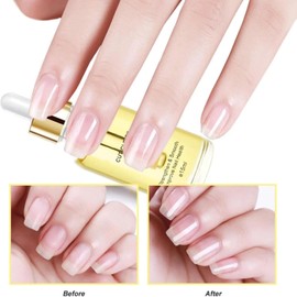 Organic Vitamin E & B Nail Cuticle Oil with Jojoba – Deeply Moisturizes & Strengthens Nails, Prevents Hangnails & Chapped Skin. 15ML. Suitable for Dry, Brittle Cuticles & Nail Care Routine