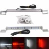 SHENKENUO 6000K White/Red 30LED Bolt-On Car Truck License Plate Light