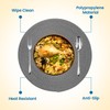 KKTECH Christmas Placemats - Set of 4 Round Place Mats