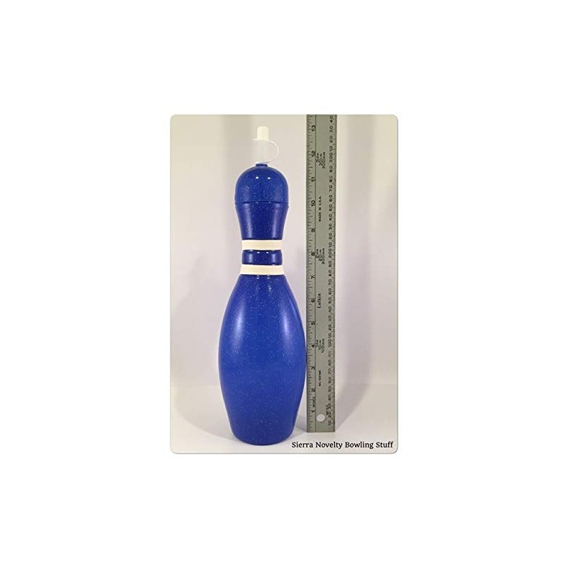 Large Bowling Pin Water Bottle - 32 ounce (Clear)