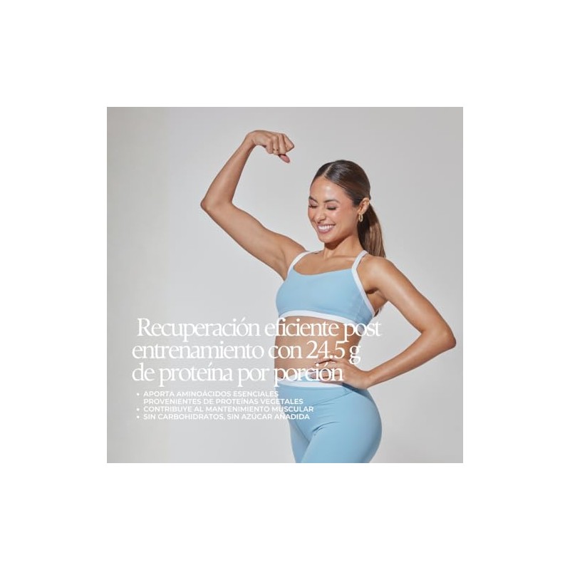 CARO FIT Protena Vegana Aislada de Chcharo y Arroz Sabor