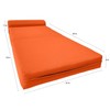 Amfuton Sleeper Chair Folding Foam Beds, Portable Foldable Bed 6