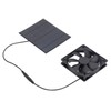 Solar Panel Powered Fan Portable 3.5W 6V Solar Exhaust Fan