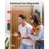 CAMSTRO Doorbell Camera Wireless, 3K Video Doorbell with Chime, 2.4G