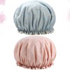 Shower Cap, UPKOCH Japan Double Layer Printed Waterproof Bath Cap