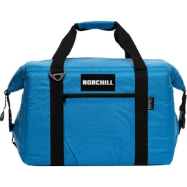 NorChill 48 Can Voyager Series Insulated Soft Sided Cooler Bag, Blue