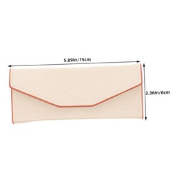 TOVINANNA 2pcs Tweezers Storage Case Stylish Pu Eyelash Organizer Bag for Lash Accessories and Small Tools Generous Space for Eyelash Grafting and Precision Tweezers and Multifunctional