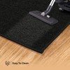 Furnish my Place Modern Indoor/Outdoor Solid Black Rug, Modern Area
