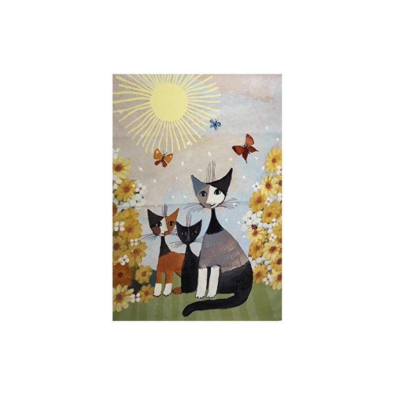 Rosina Wachtmeister - Con Nonna - Tea Towel 50 x