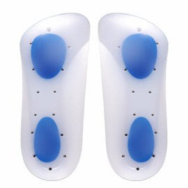 PhoenixSole Shock Absorbing Insole, Supple Fit, Arch Support, Deodorizing, Breathable, Unisex (L)