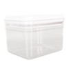 Food Storage Container Leakage Proof Airtight Food Organizer with Push