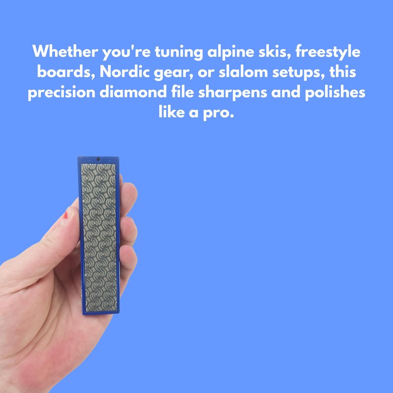 Diaface Moonflex Ski & Snowboard Diamond Stone (1500 Grit,100mm)
