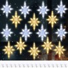 Baquler 16 Pcs Bethlehem Christmas Window Star Lights Bulk LED