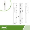 Amig - Electric Door Opener Silver Mod 50 250 x